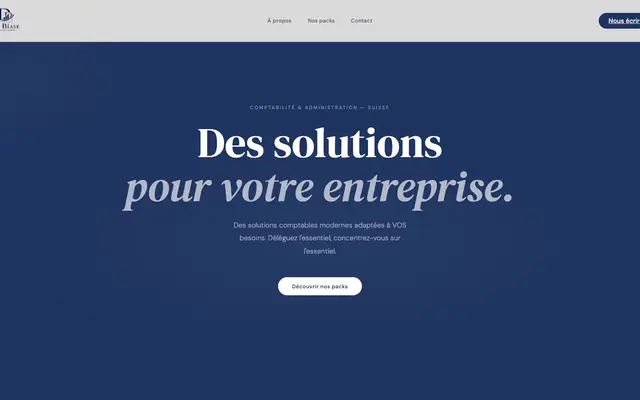Aperçu du site Di Biase Services Group